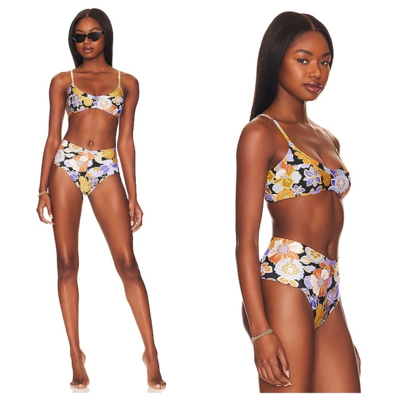 L*Space Fused Seam-Free Alec Ry Bikini Set Sugar and Spice - Picture 4 of 15